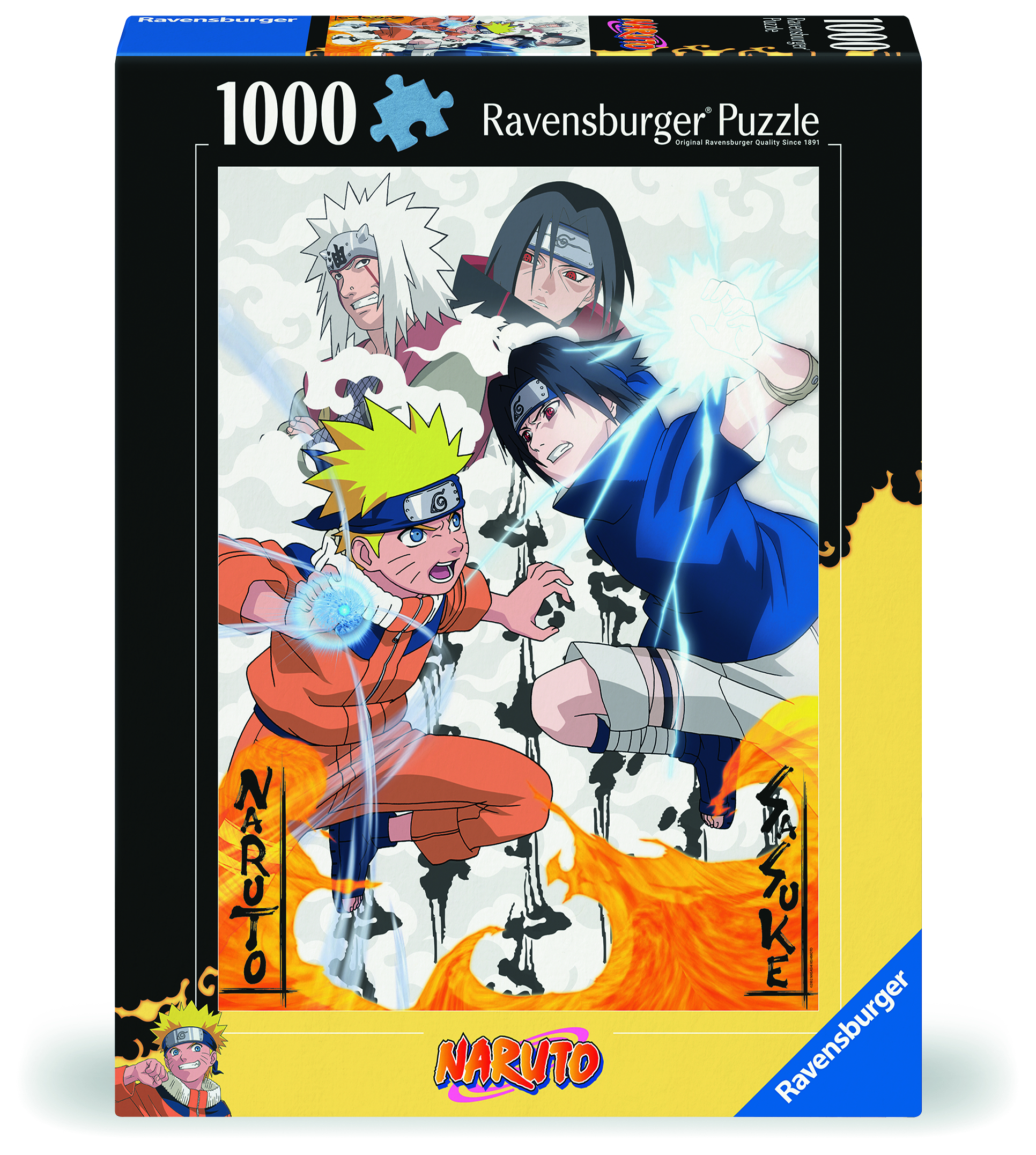   puzzel Naruto vs. Sasuke 1000 stukjes
