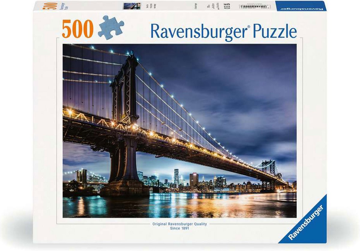   puzzel New York - The City that Never Sleeps - 500 stukjes.