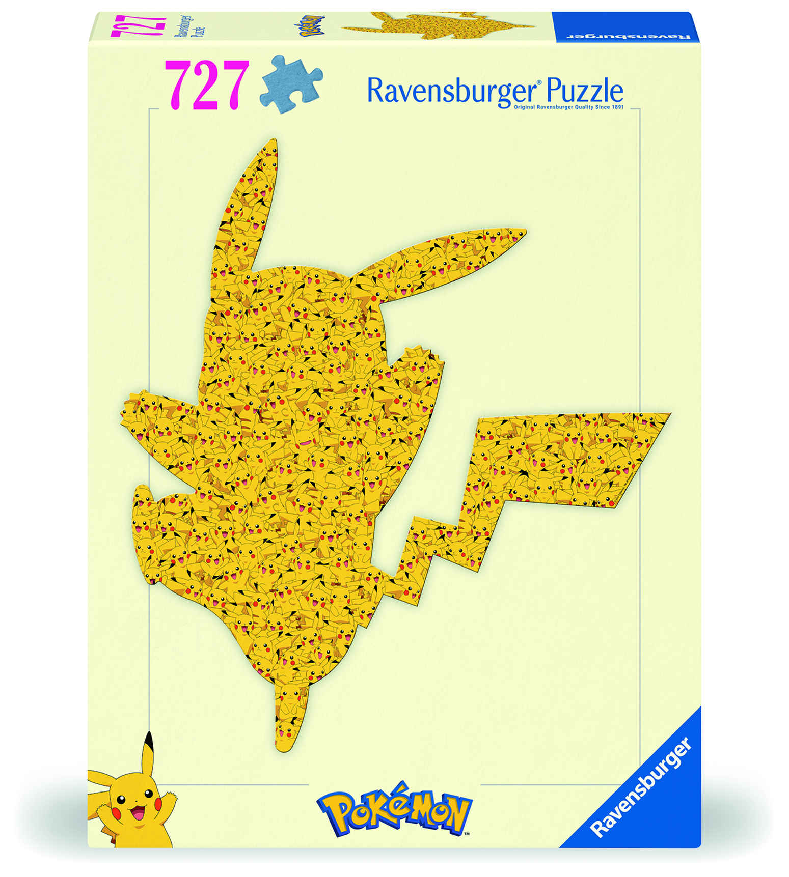   puzzel Pikachu 727 stukjes