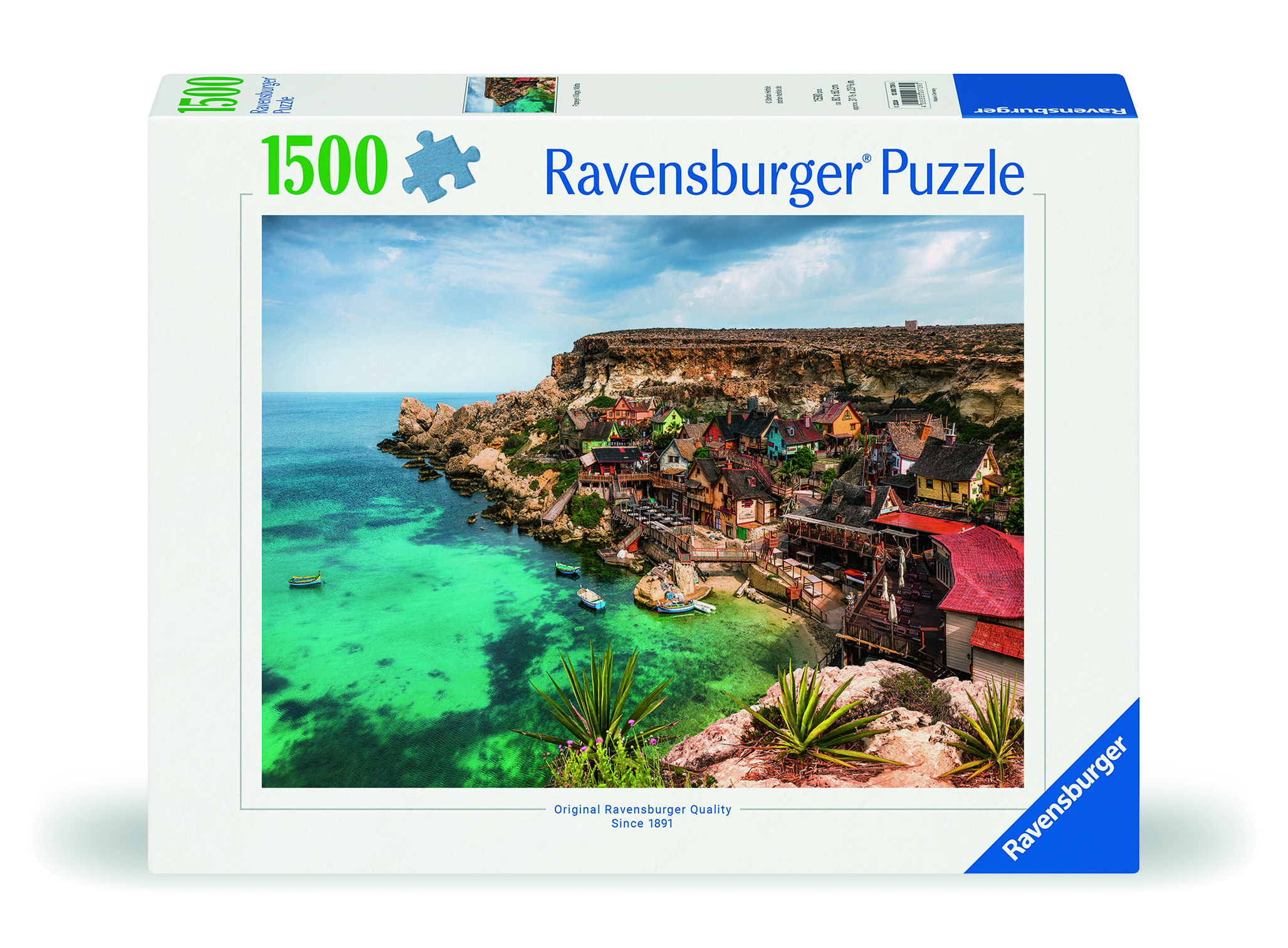   puzzel Popey Village Malta 1500 stukjes