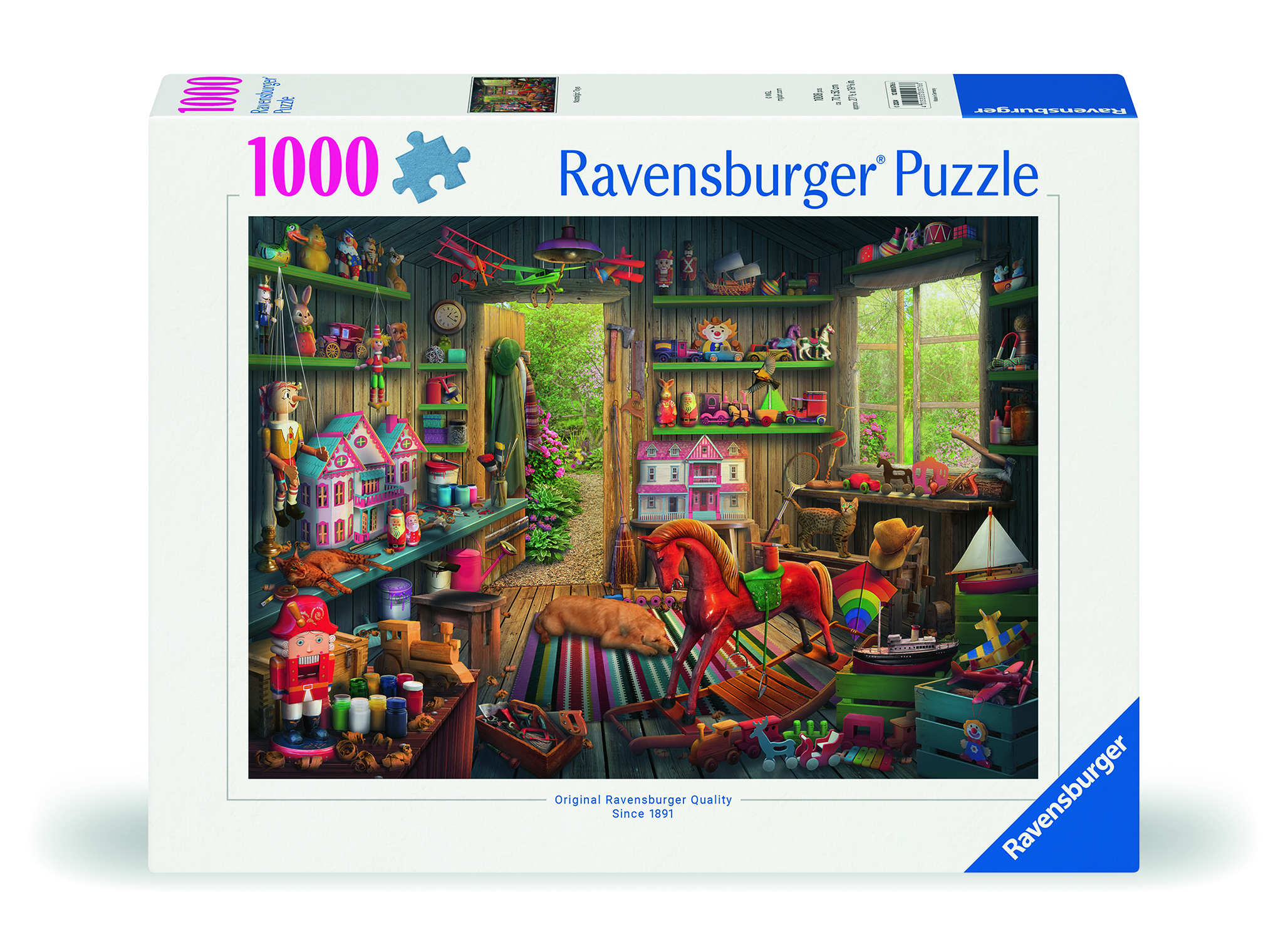   puzzel Speelgoed van vroeger 1000 stukjes