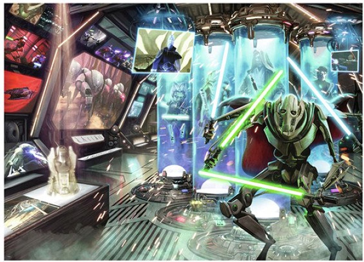   puzzel Star Wars legpuzzel General Grievous 1000 stukjes.