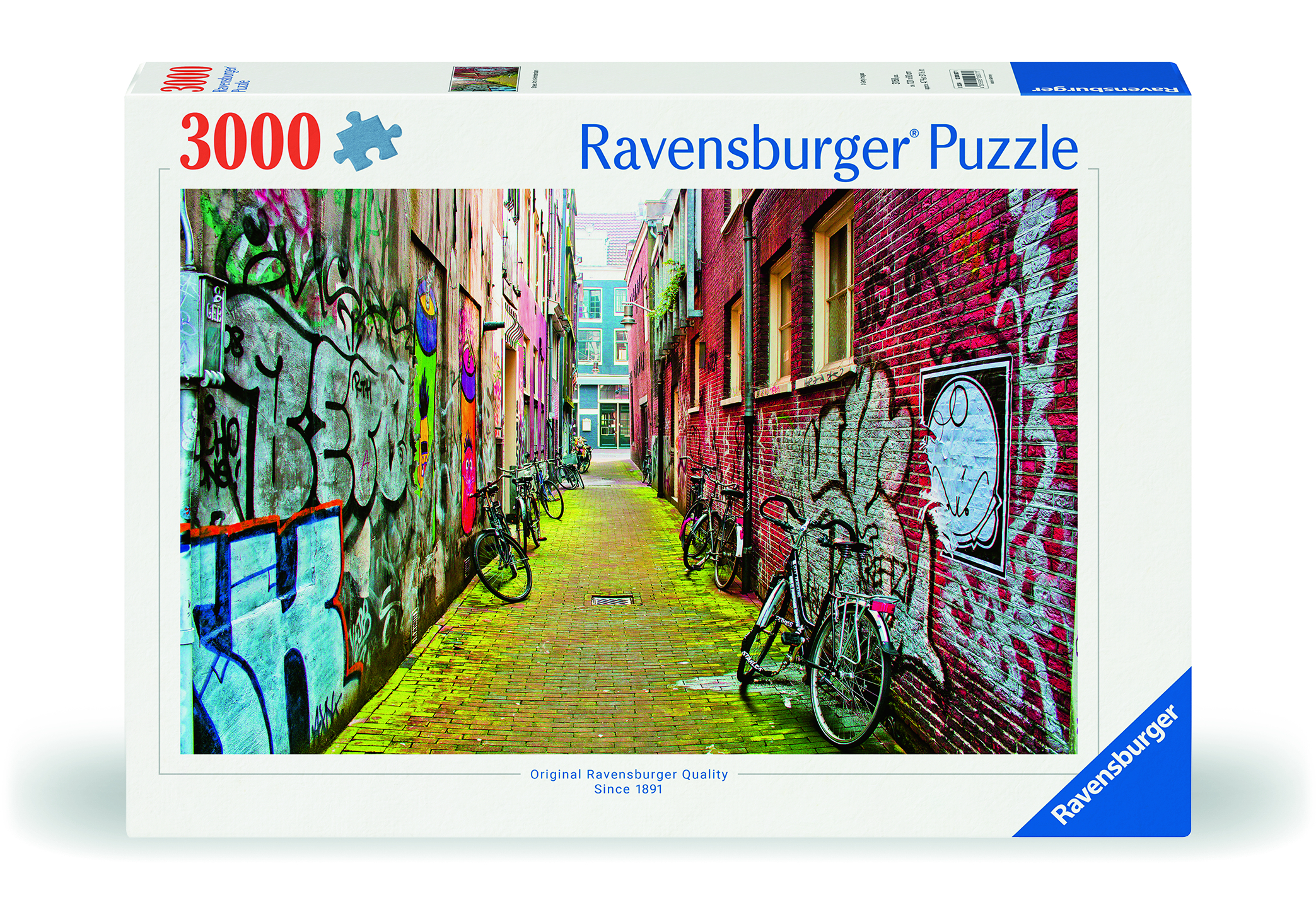   puzzel Street Art in Amsterdam 3000 stukjes
