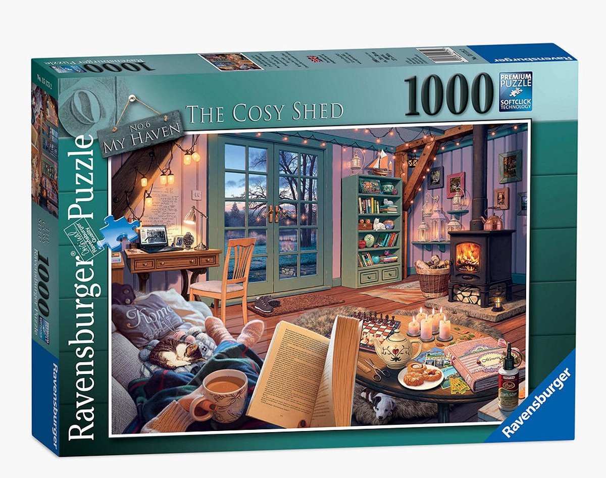   puzzel The Cosy Shed - 1000 stukjes legpuzzel.