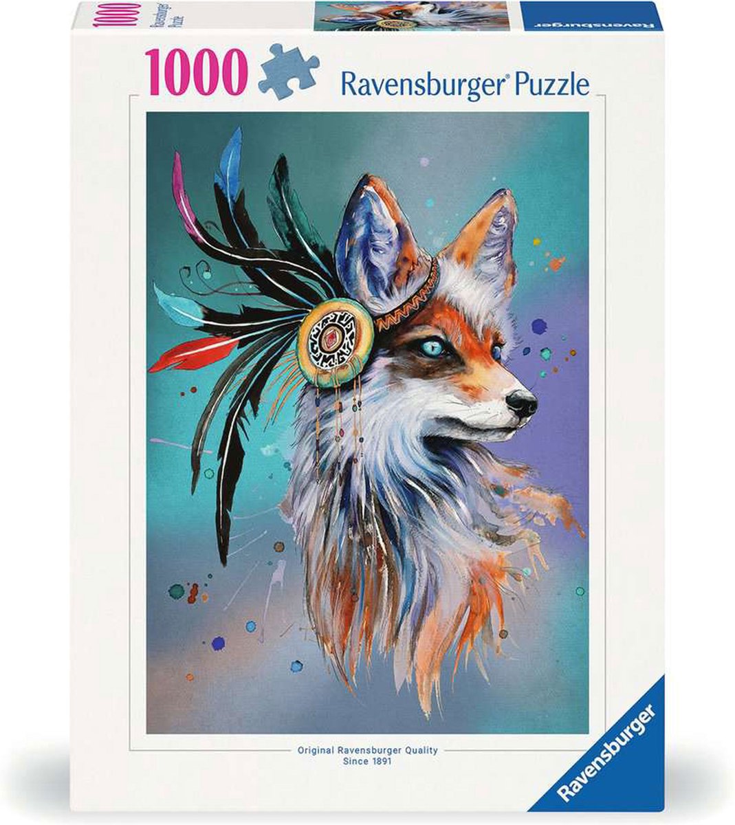   puzzel The Spirit of the Fox - 1000 stukjes.