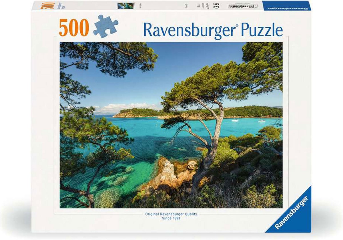   puzzel View on the Sea - 500 stukjes legpuzzel.