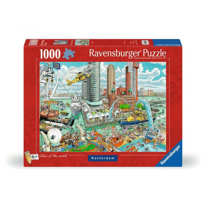   puzzel fleroux 1000 stukjes Rotterdam