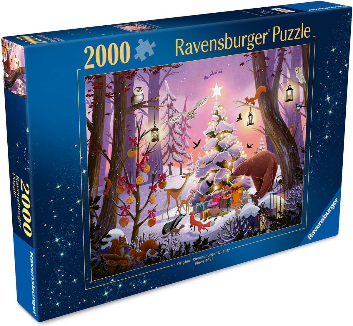   – Kerst in het Bos – Legpuzzel – 2000 Stukjes