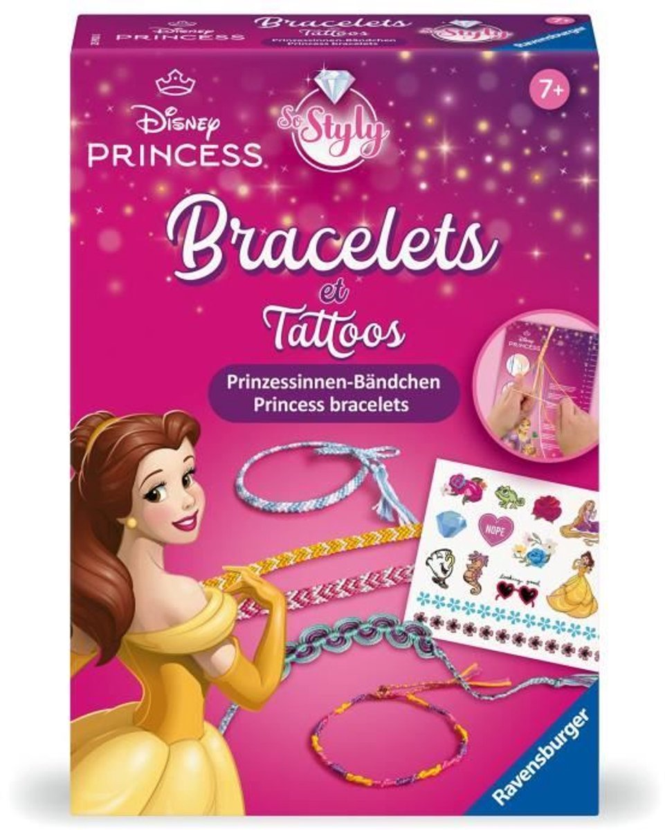 So Styly - Armbanden en tatoeages - Disneyprinsessen