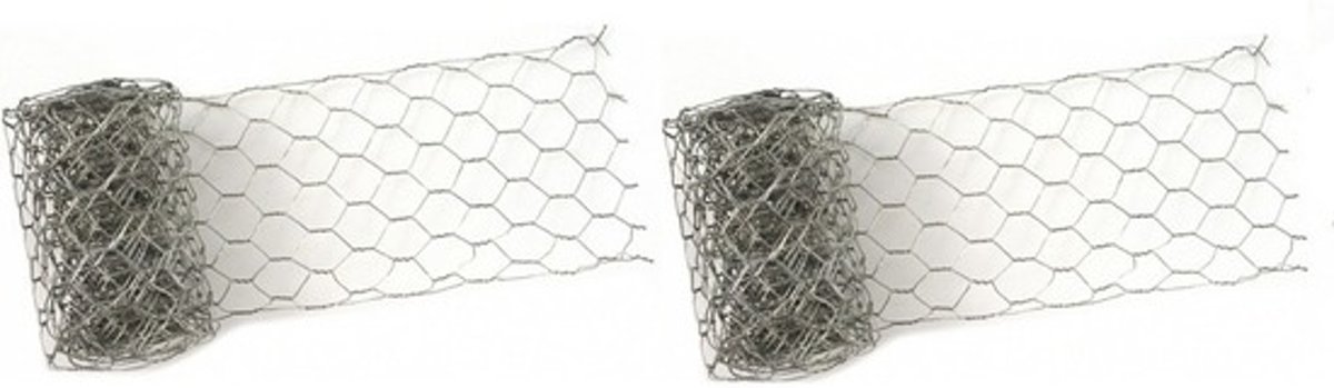 2x Kippengaas 2,45 meter