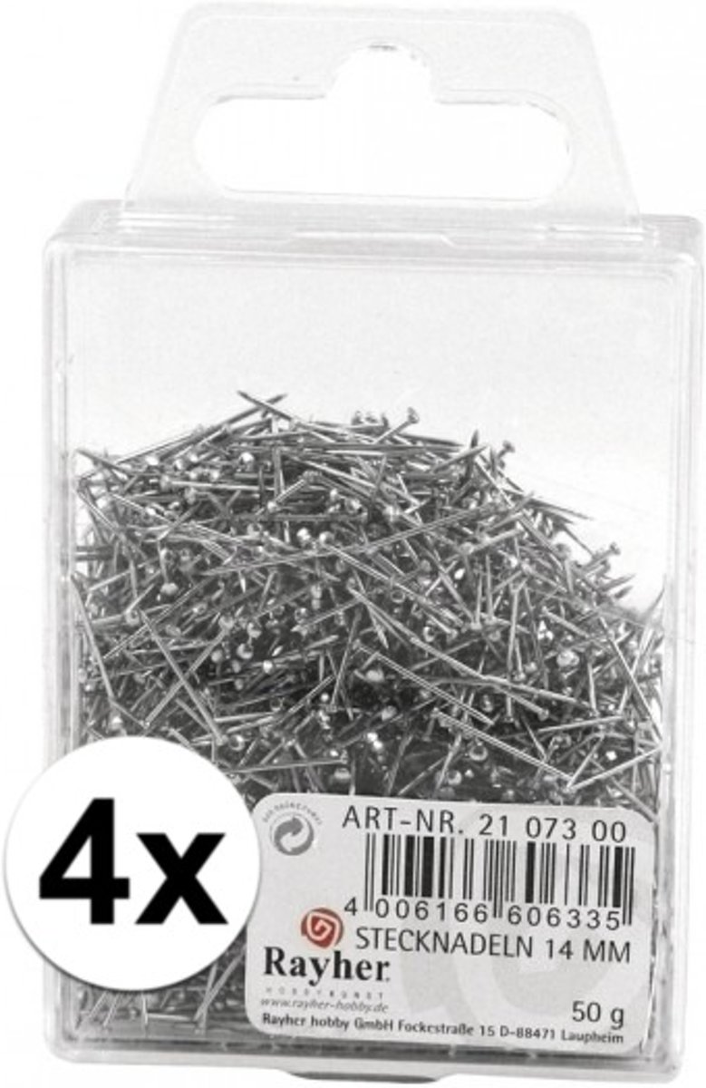 4000x Steeknaalden 14 mm