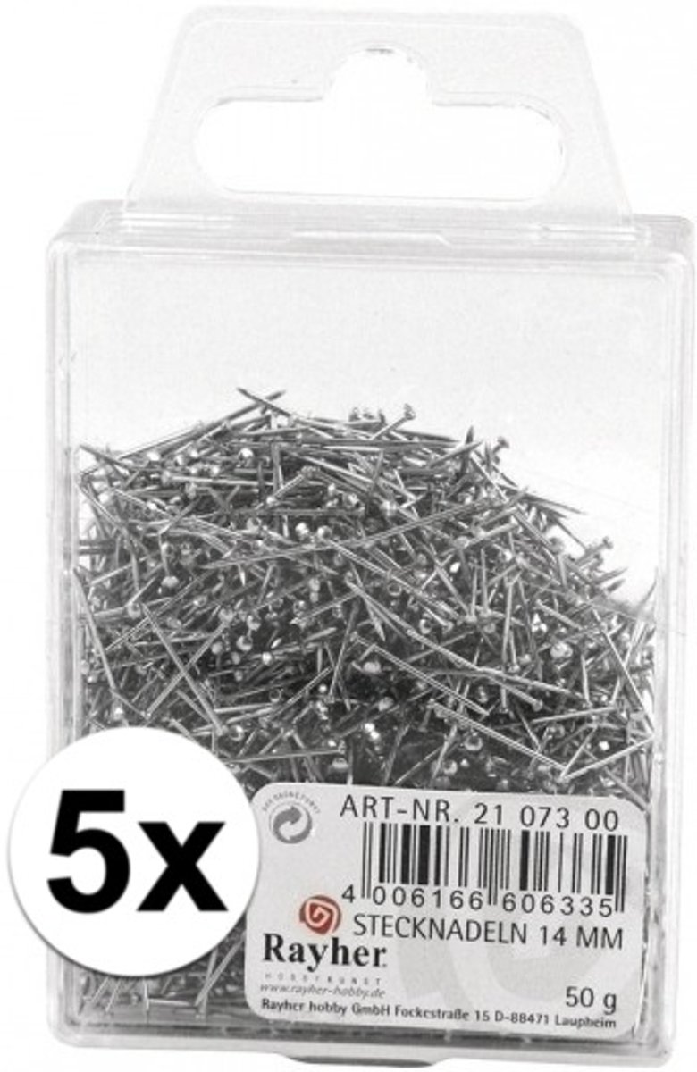 5000x Steeknaalden 14 mm