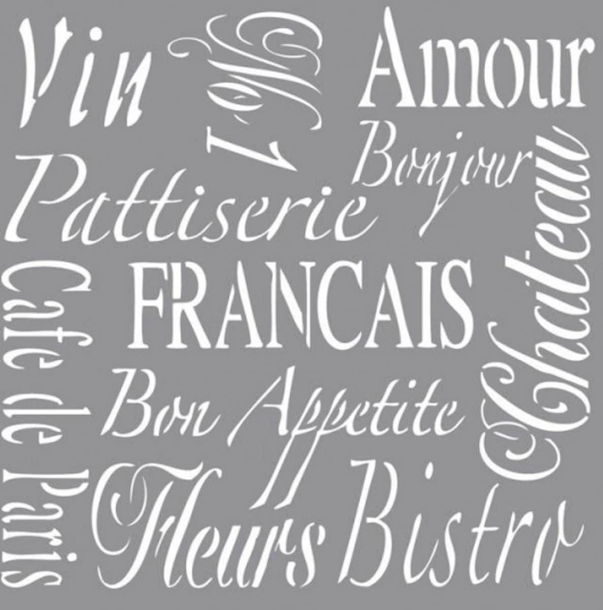 Franse teksten sjabloon