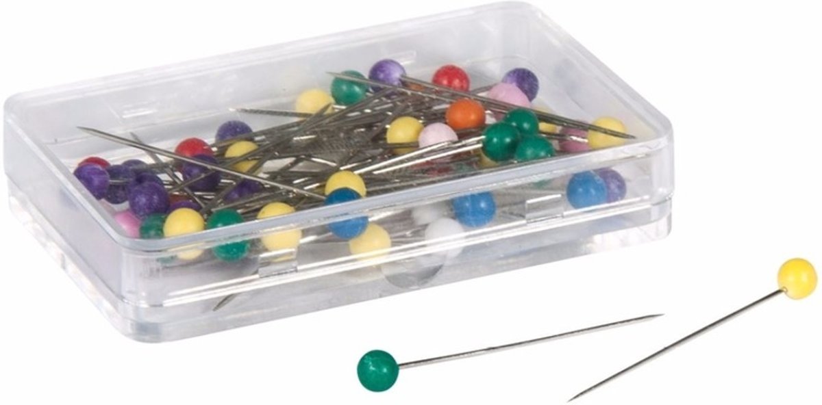 Gekleurde knopspelden 100 stuks