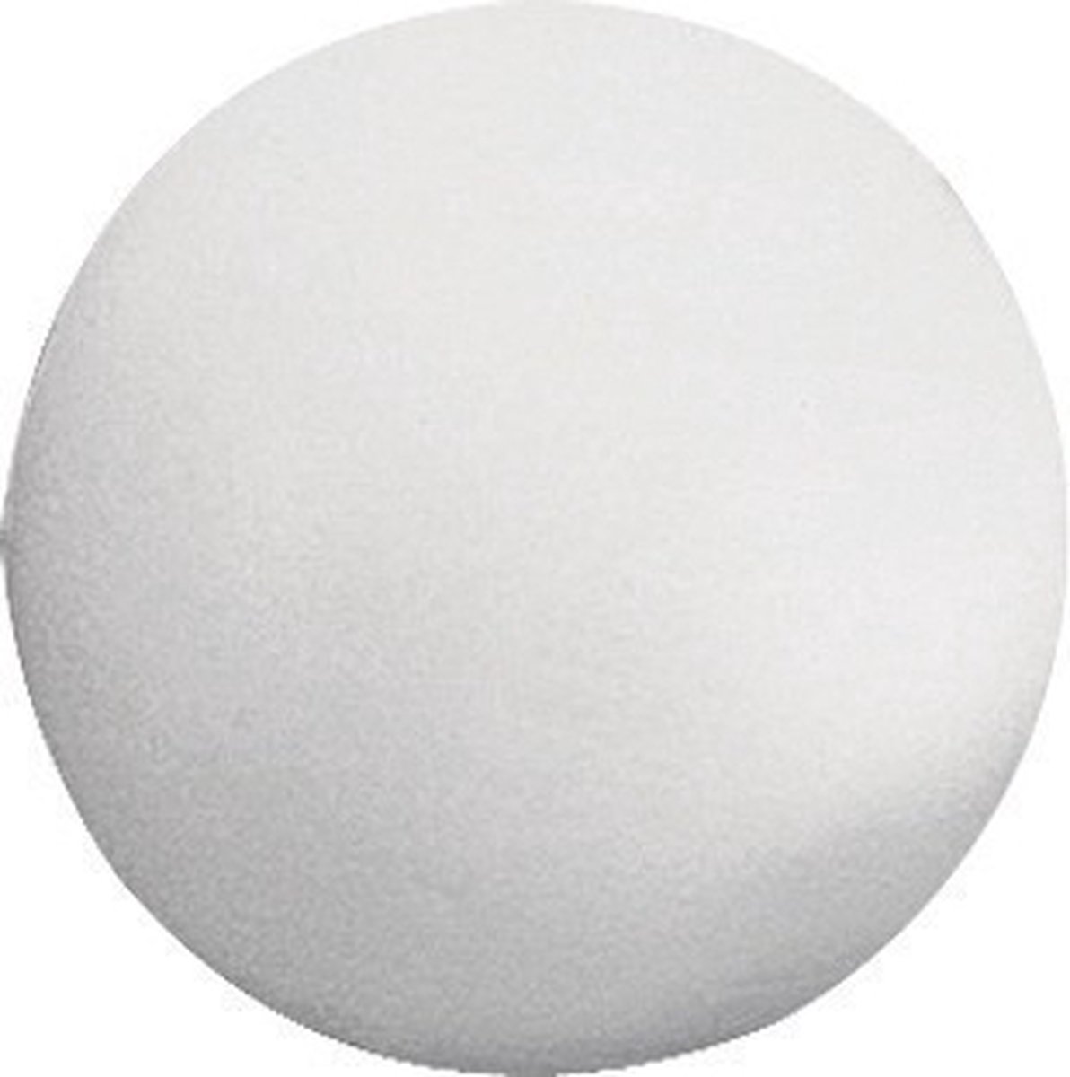Piepschuim bol/bal - 6x - wit - D12 cm - styropor - hobby figuren - DIY - knutselen - basis materiaal