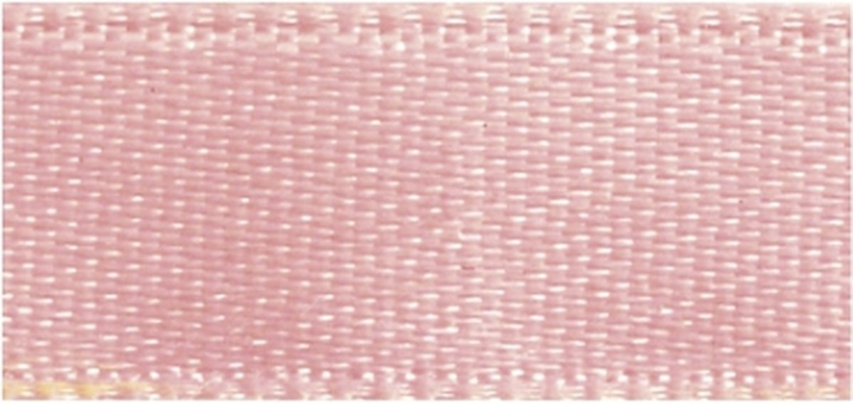 Satijn sierlint lichtroze 10 mm - cadeaulint