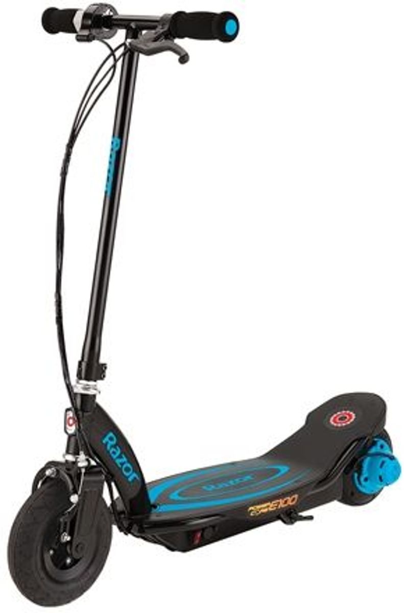 Step Razor electric Power Core E100 blauw - Elektrische step