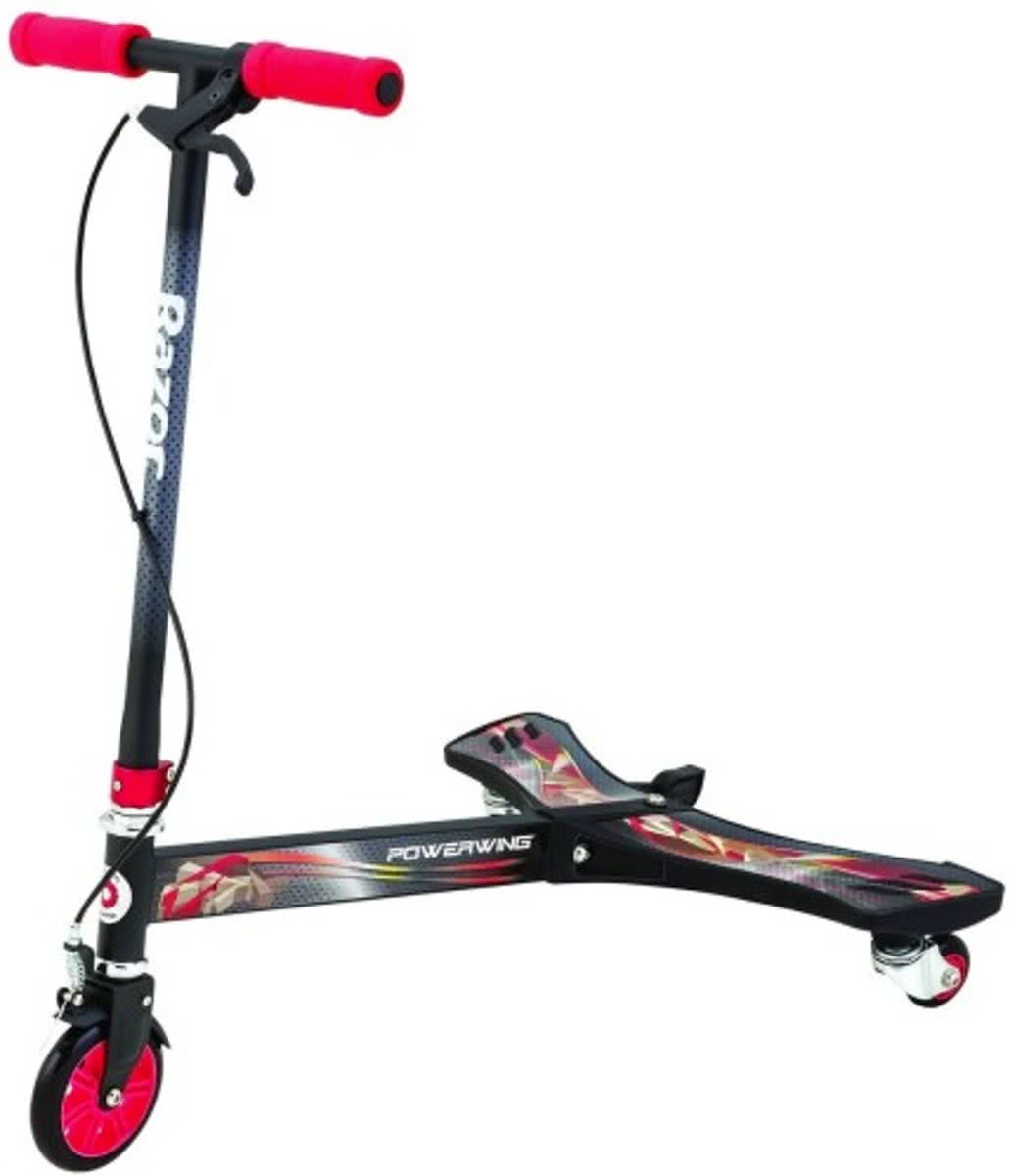 Step Razor kids Powerwing zwart/rood