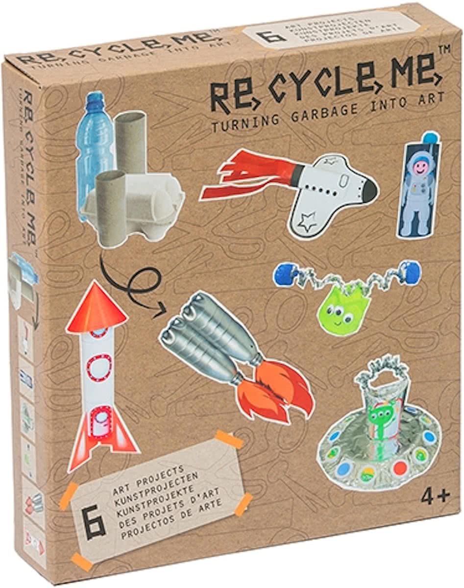 Re-cycle-me knutselpakket ruimtevaart