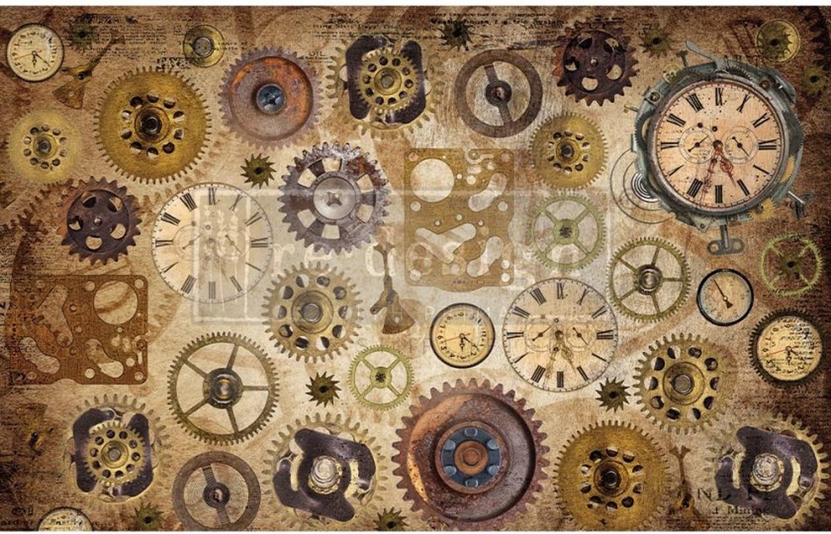 Redesign - Decoupage Tissue Paper - Timeworks