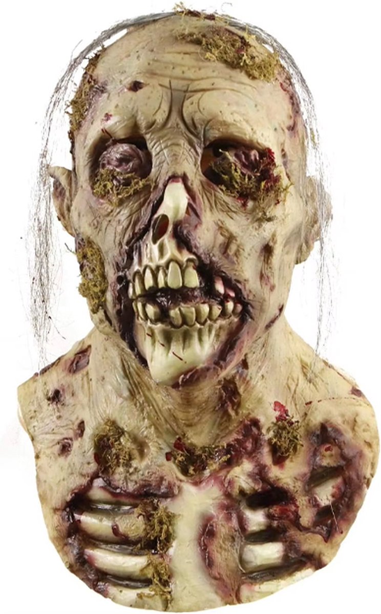 Zombie masker - Halloween - Horror - Eng - BDSM - Gezichtsmasker - One Size - Unisex