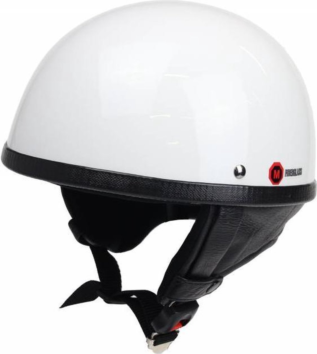 Redbike RB-500 classic pothelm wit - maat L