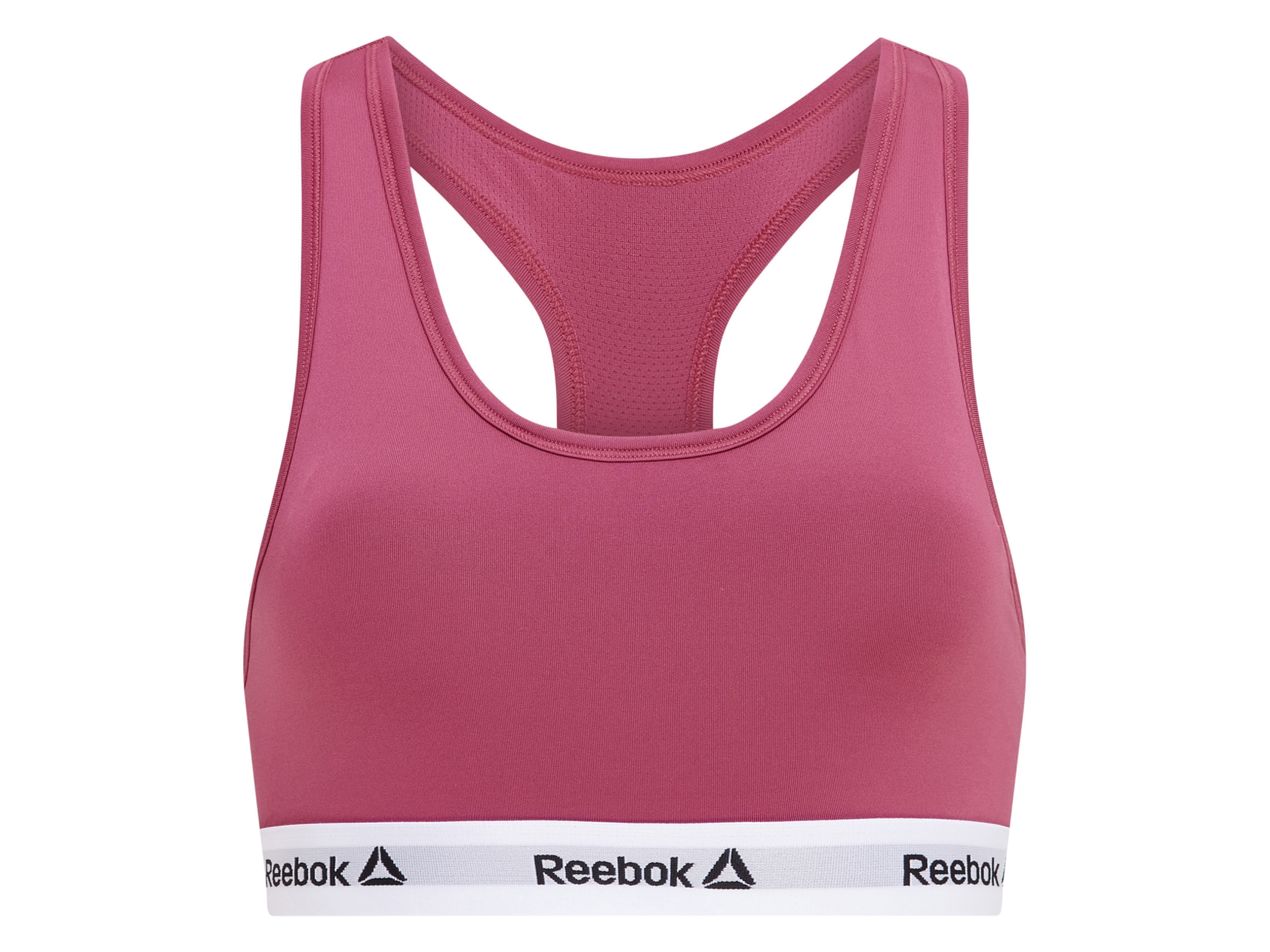 Reebok Dames sport-BH (Roze, L)