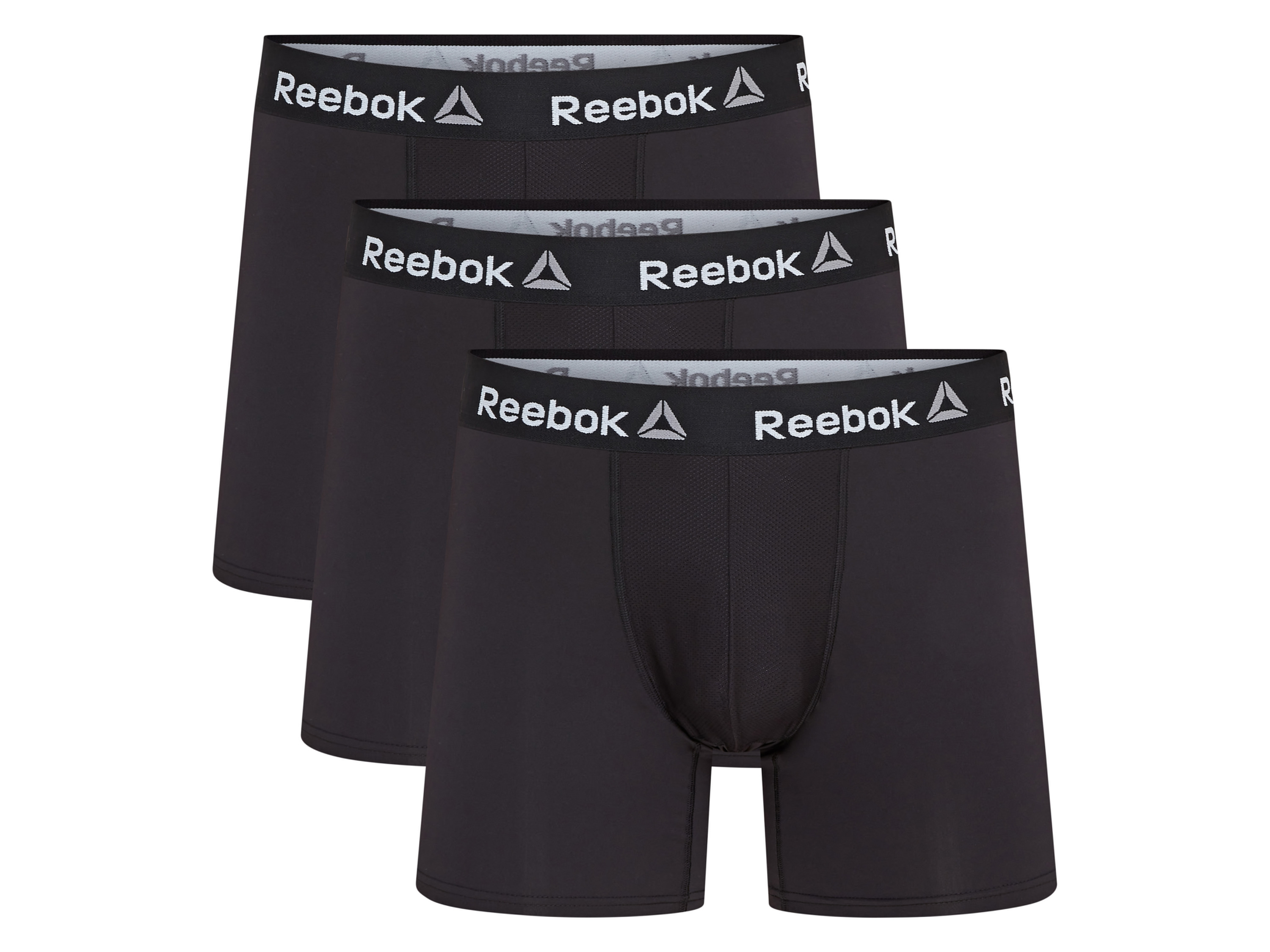Reebok Set van 3 heren boxers (Zwart, S)