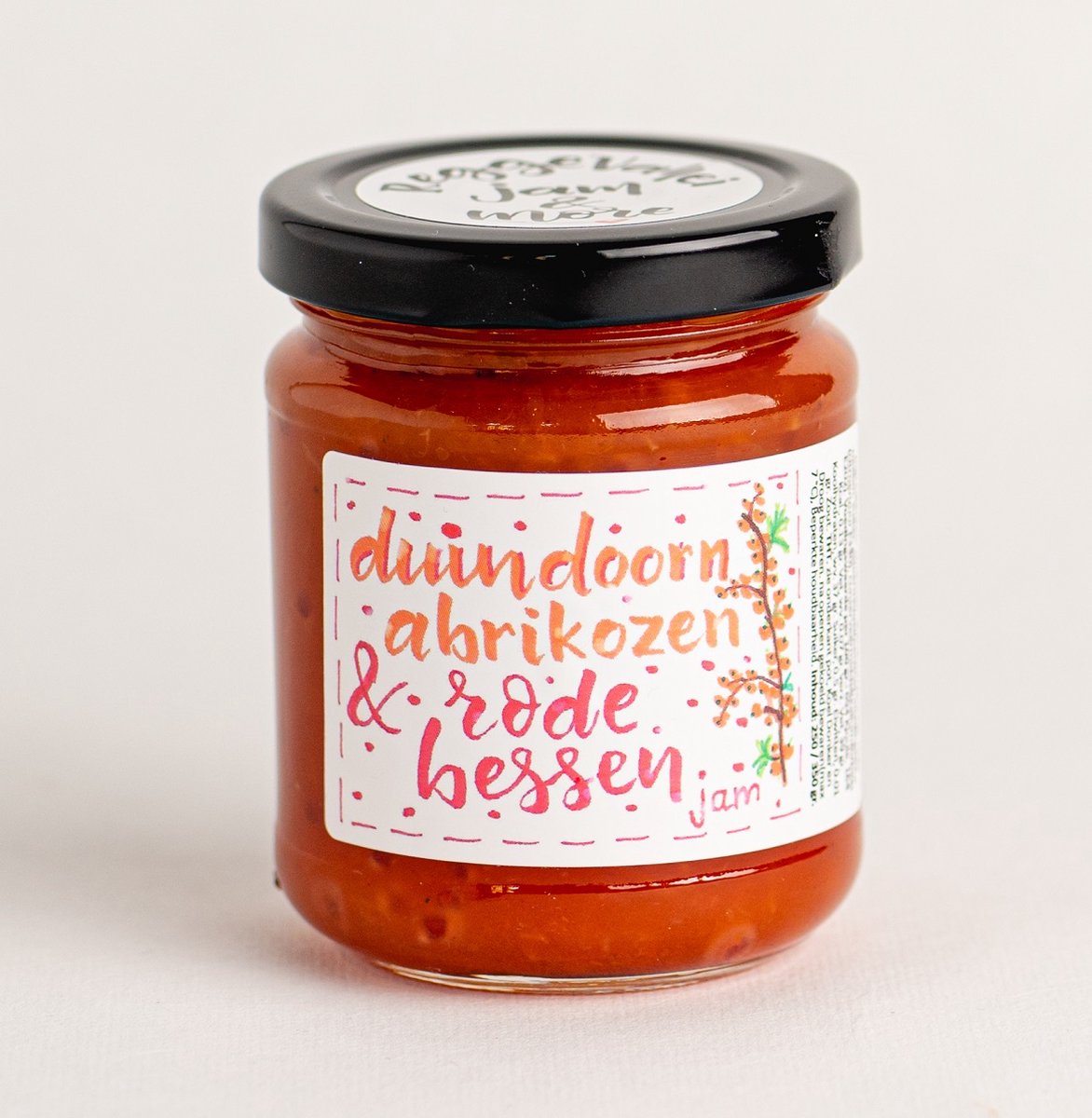 ReggeVallei Taartvulling Abrikozen-Rode Bessen 250g