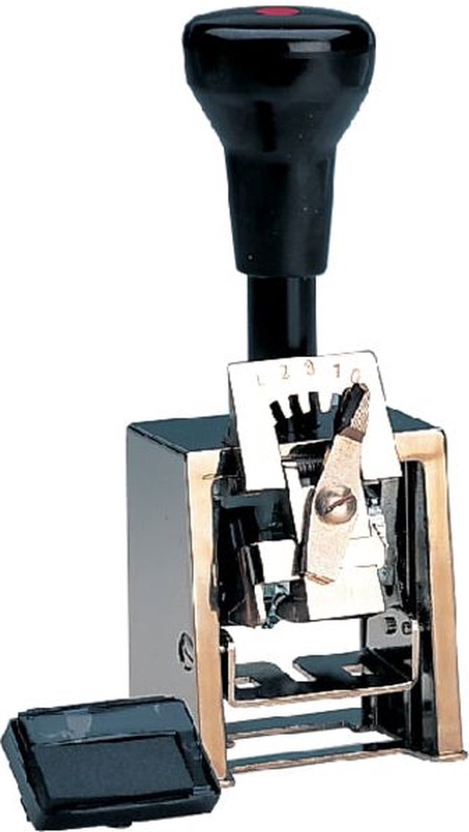 Numeroteur Reiner B2 13043 6 cijfers 5.5mm metaal