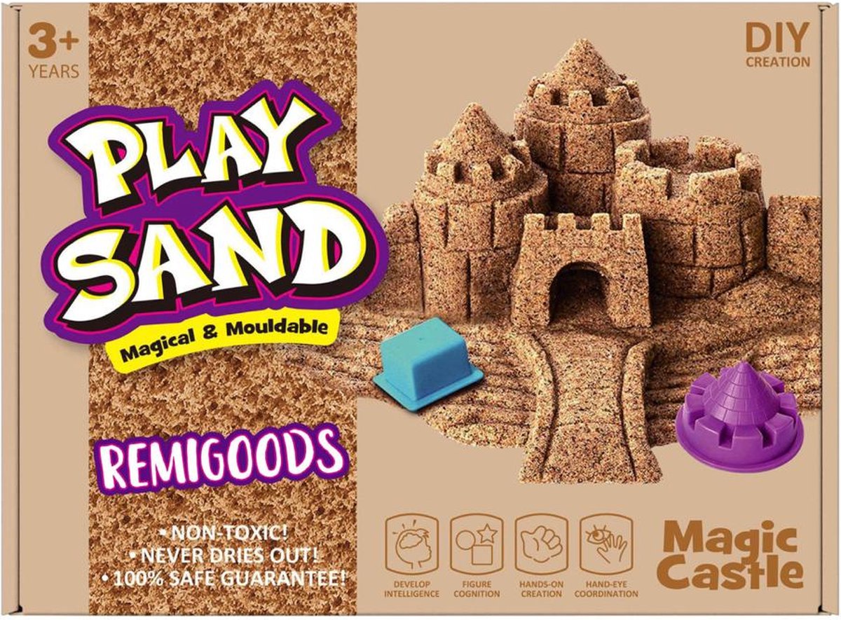   zand - Speelzand - Play Sand - 750 Gram - Magic Castle