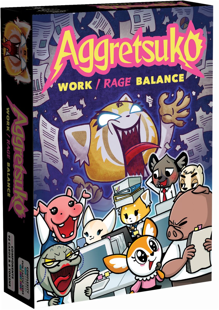 Aggretsuko - Kaartspel - Engelstalige Versie