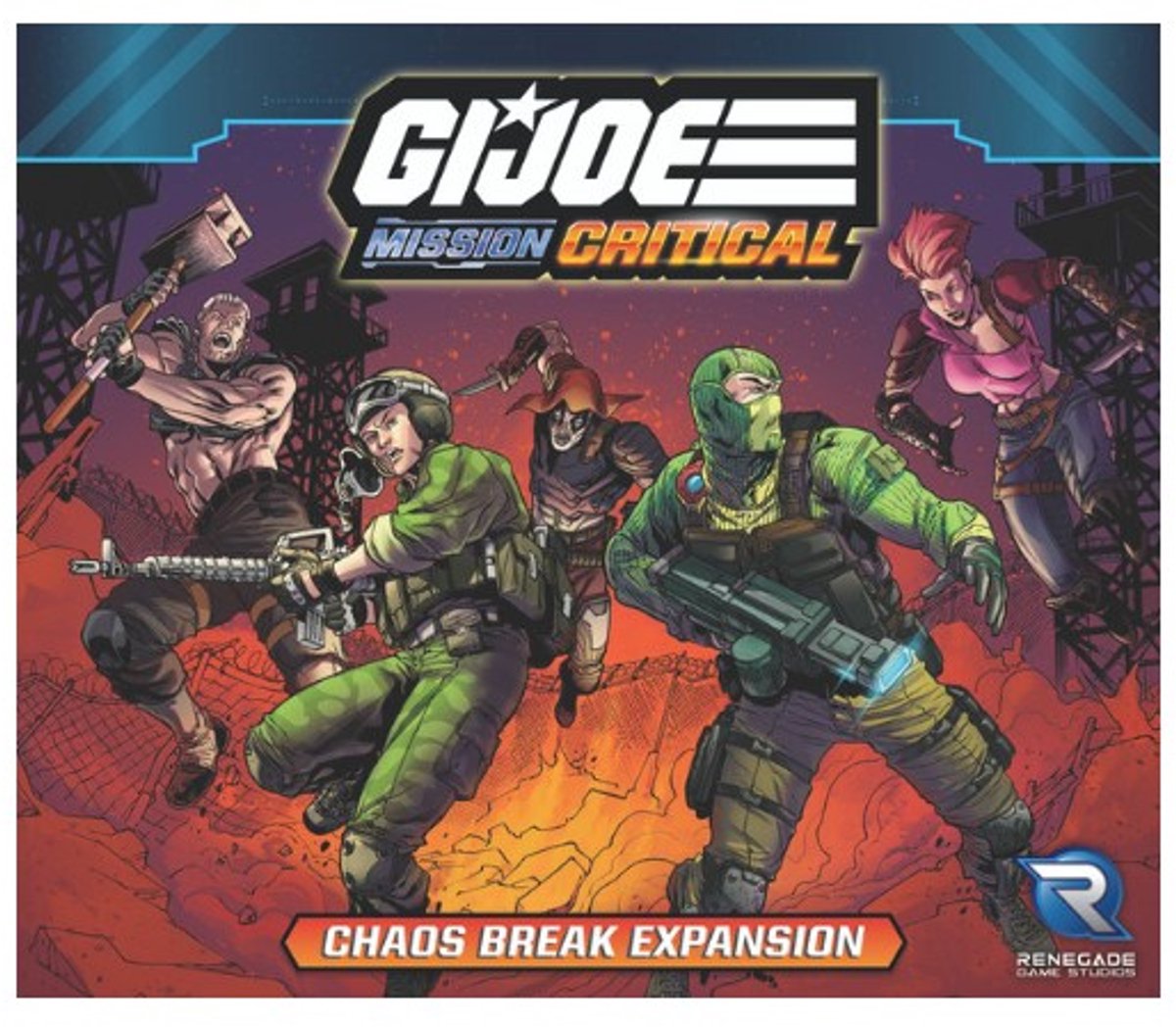 GI Joe Mission Critical Chaos Break - Bordspel - Engelstalig - Renegade Game Studios