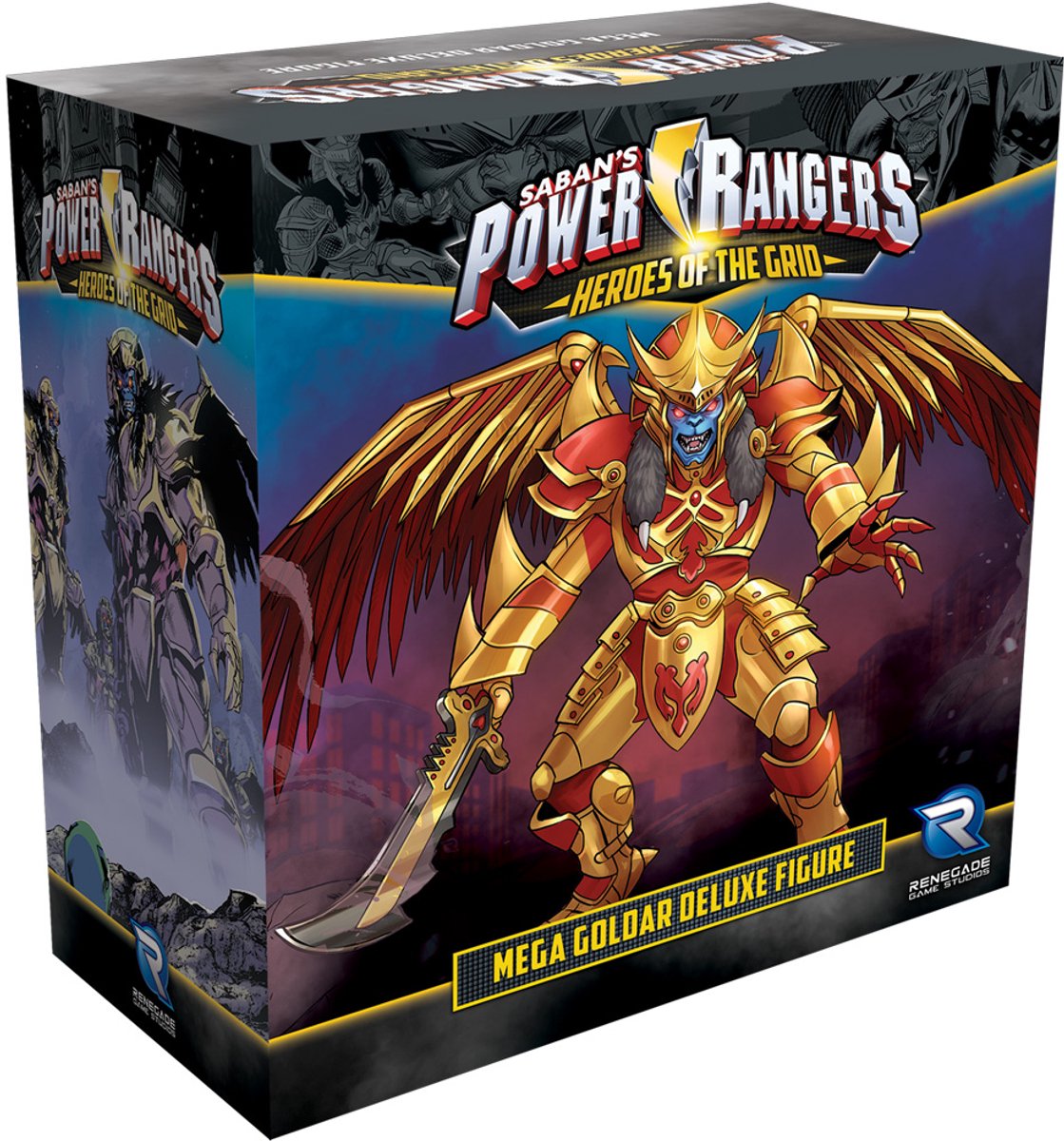 Power Rangers: Heroes of the Grid Mega Goldar Deluxe Figure - Bordspel - Engelstalig - Renegade Game Studios