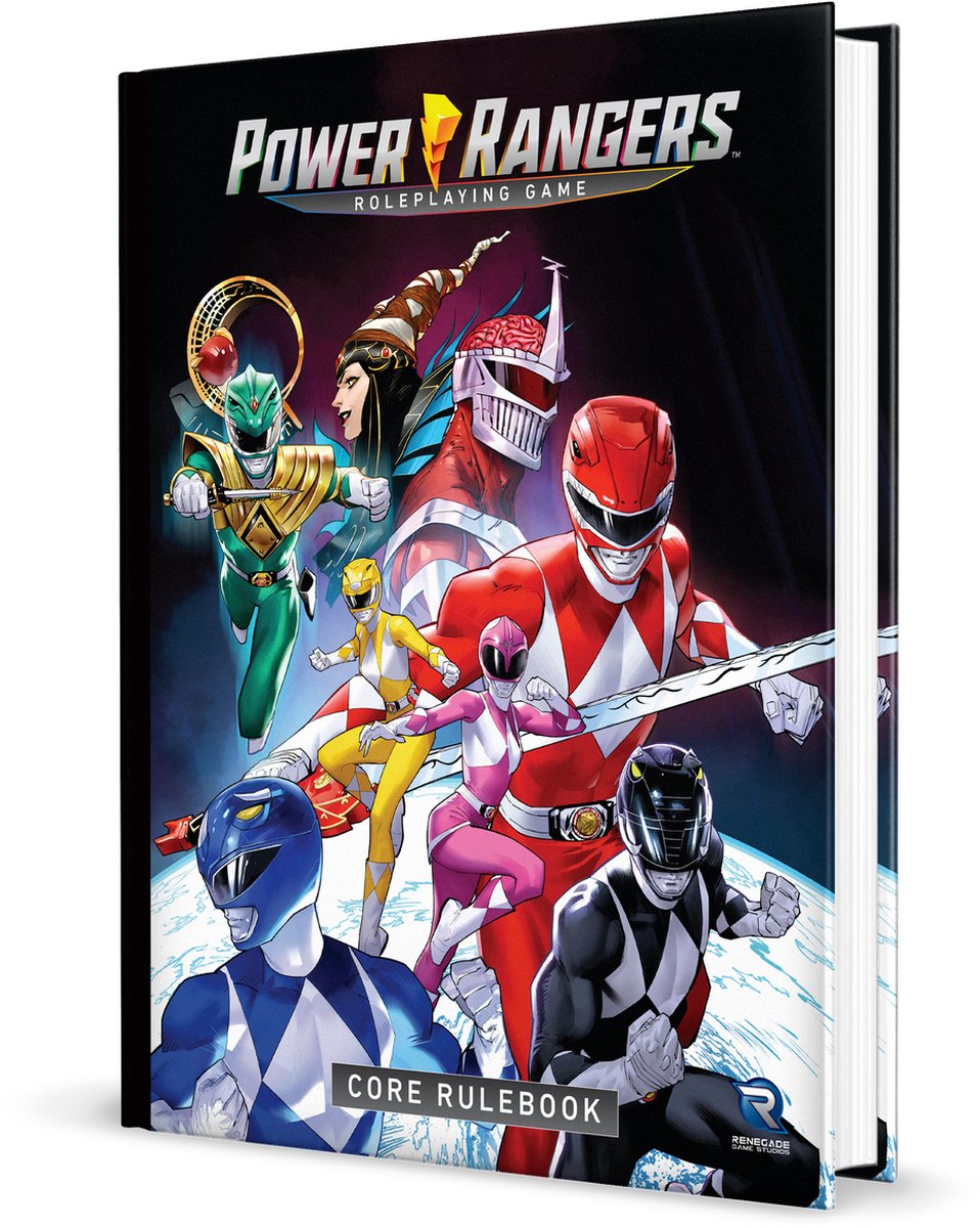 Power Rangers: RPG Core Rulebook - Roleplaying Game - Engelstalig - Renegade Game Studios