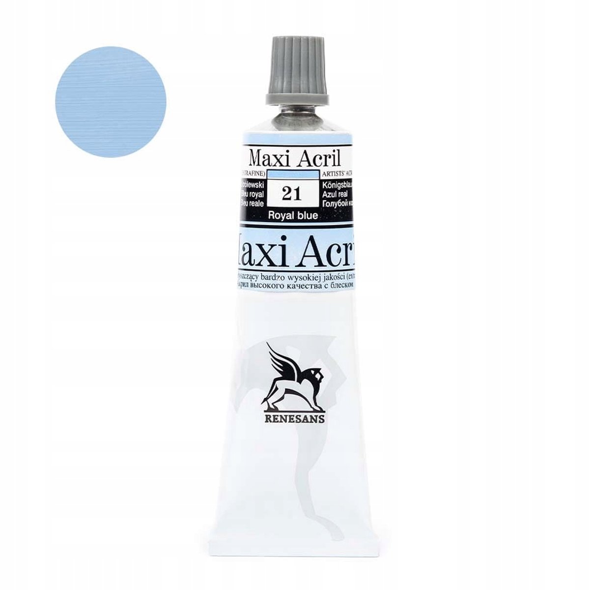 Maxi Acryl Acrylverf 60ml - Koningsblauw