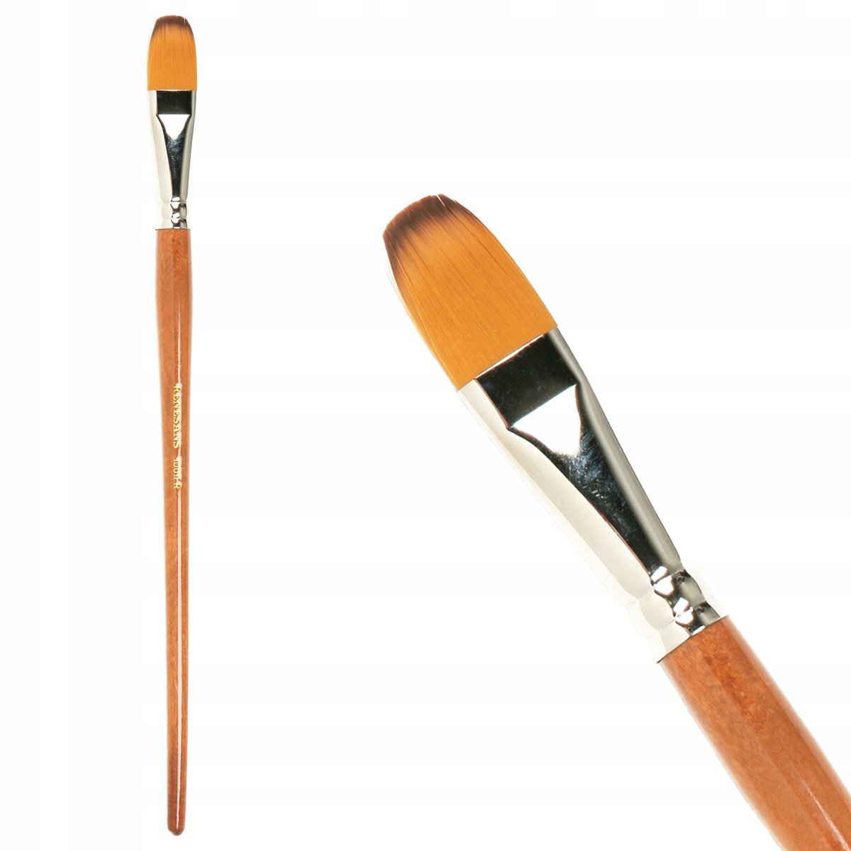 Renesans Synthetische Penseel Kattenpoot 4 - Voor Acryl, Olie & Aquarel