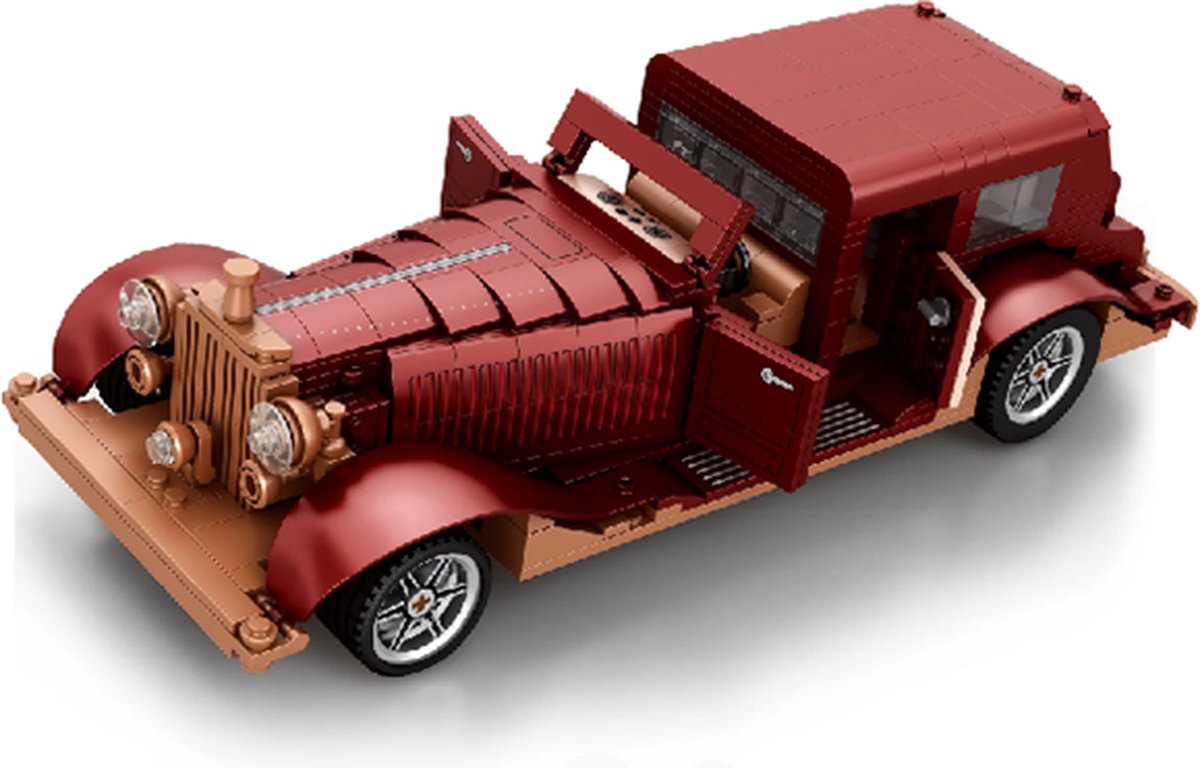 Reobrix - classic car - 11033 - klassieke - auto - 865 bouwstenen - speelgoed - compatibel met Mould King