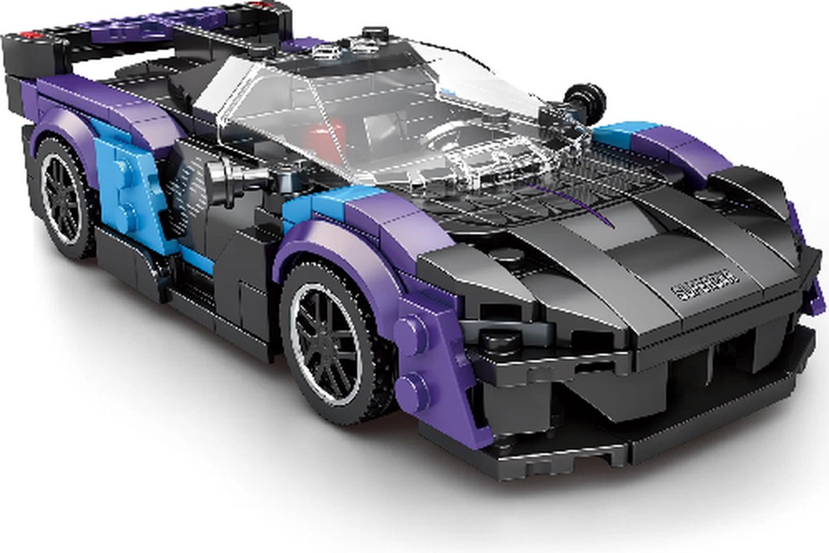 Reobrix 678 - race auto - raceauto speelgoed - 390 pcs - Klikken