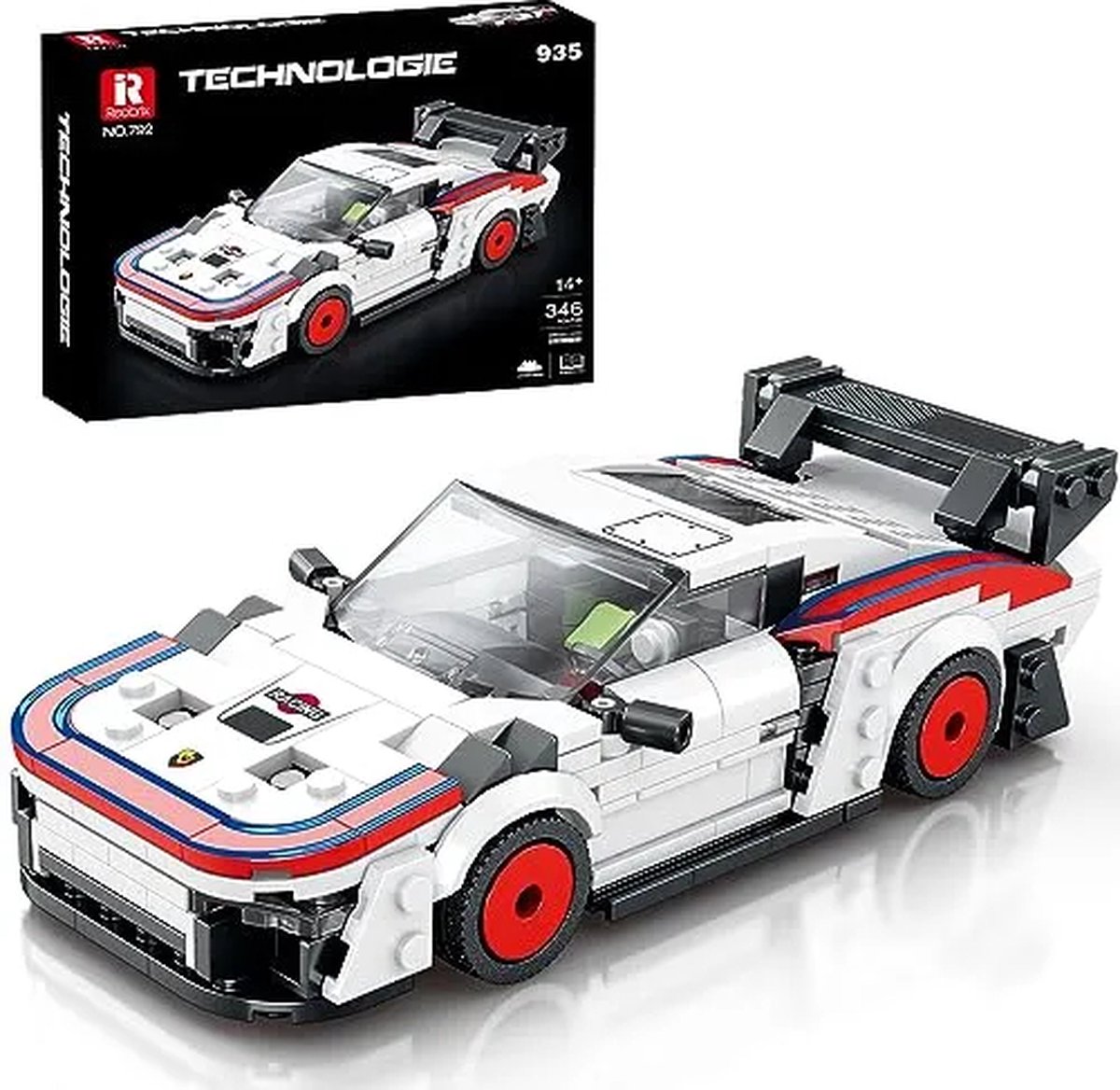 Reobrix 792 - race auto - raceauto - porsche - 346 pcs