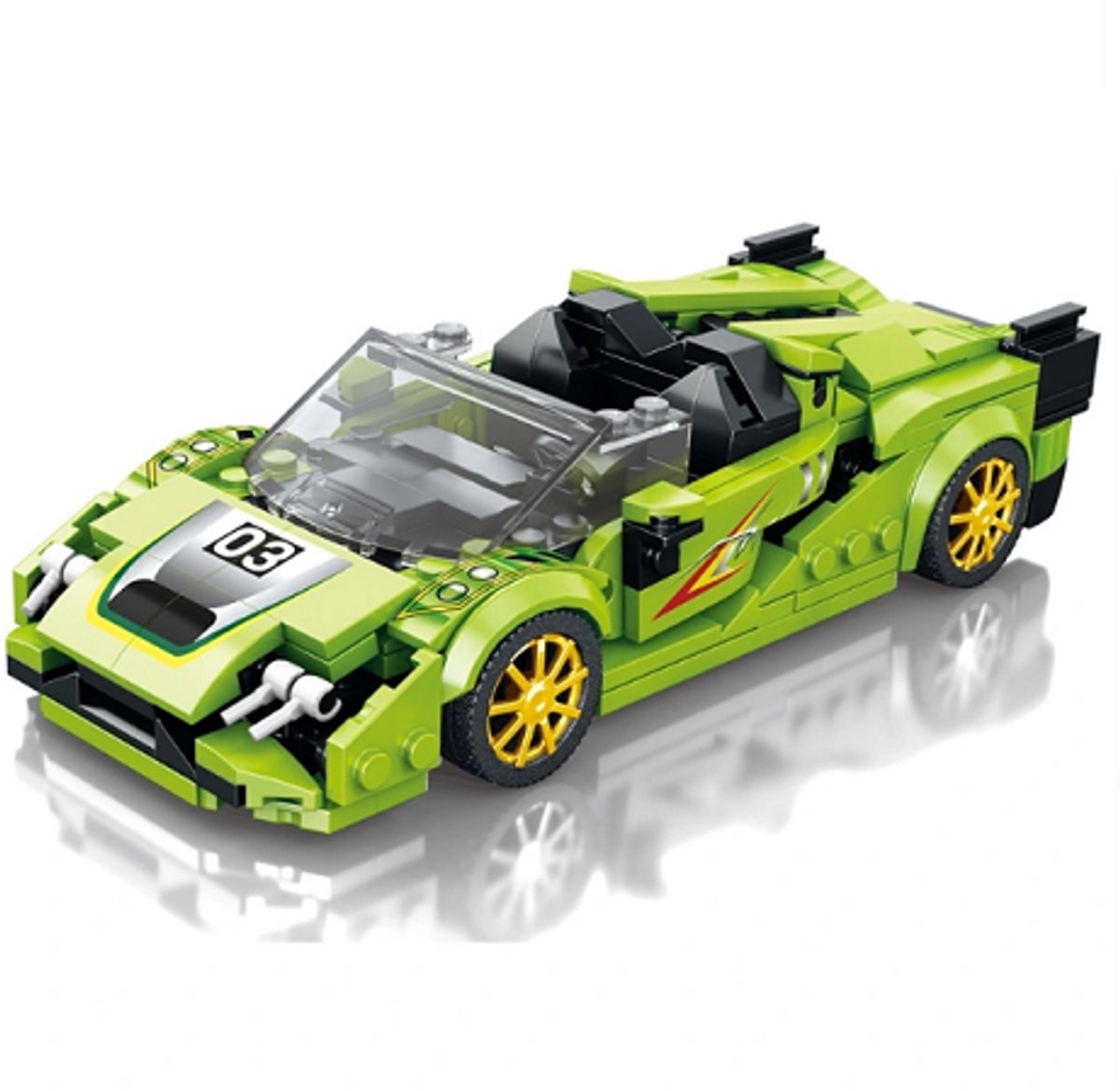 Reobrix 806 - FKP 37 - Lamborghini - groen - 363 pcs - 14+