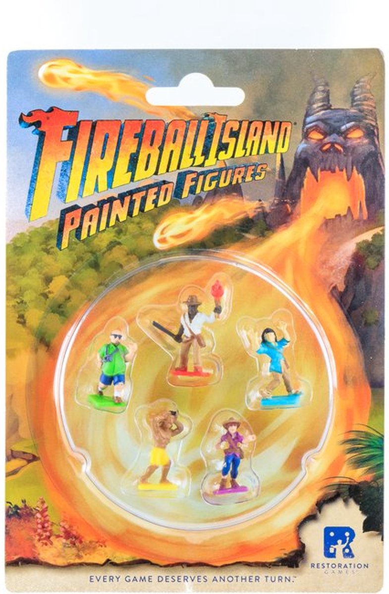 Fireball Island painted miniatures