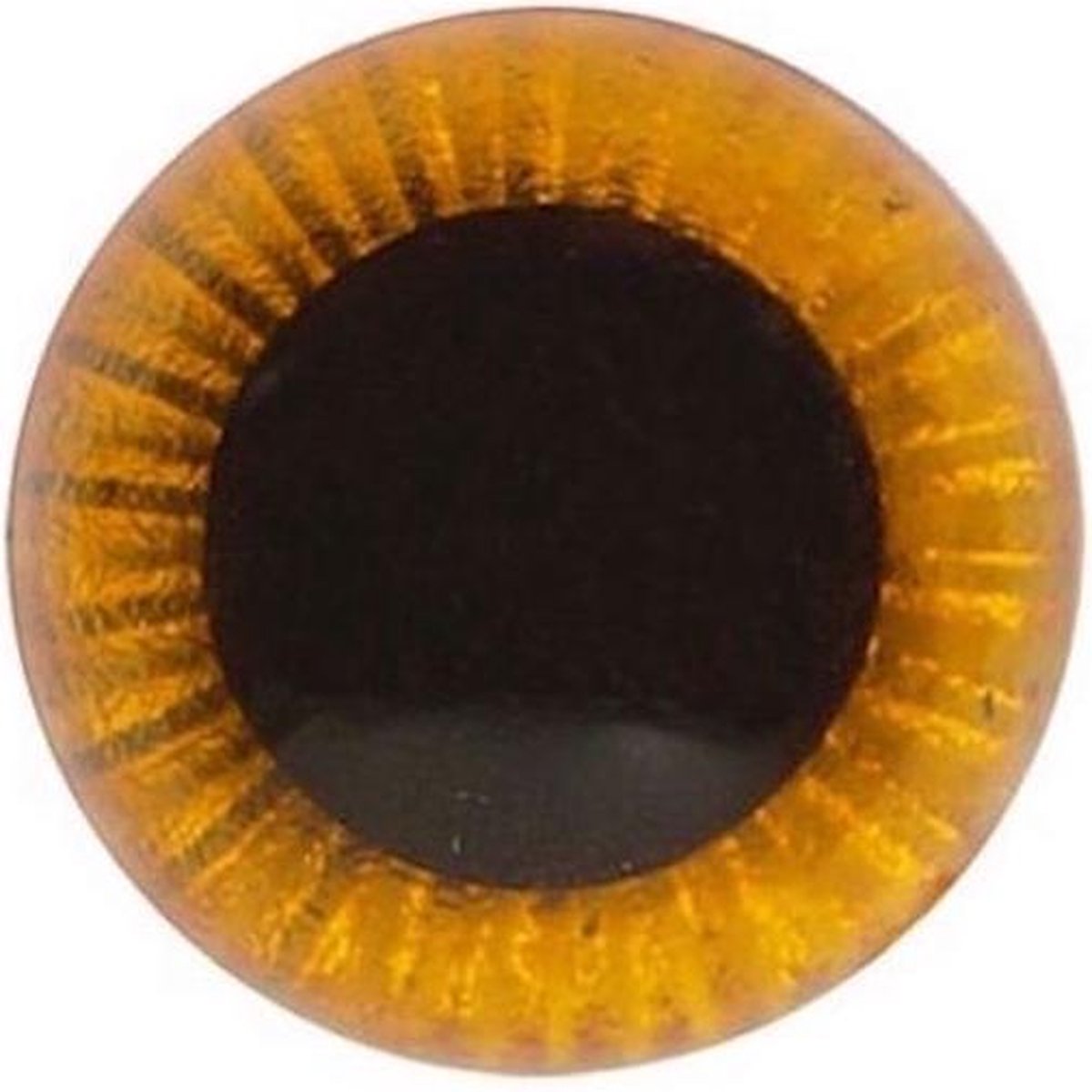 5 paar veiligheidsogen uilen 10mm - oranje/zwart