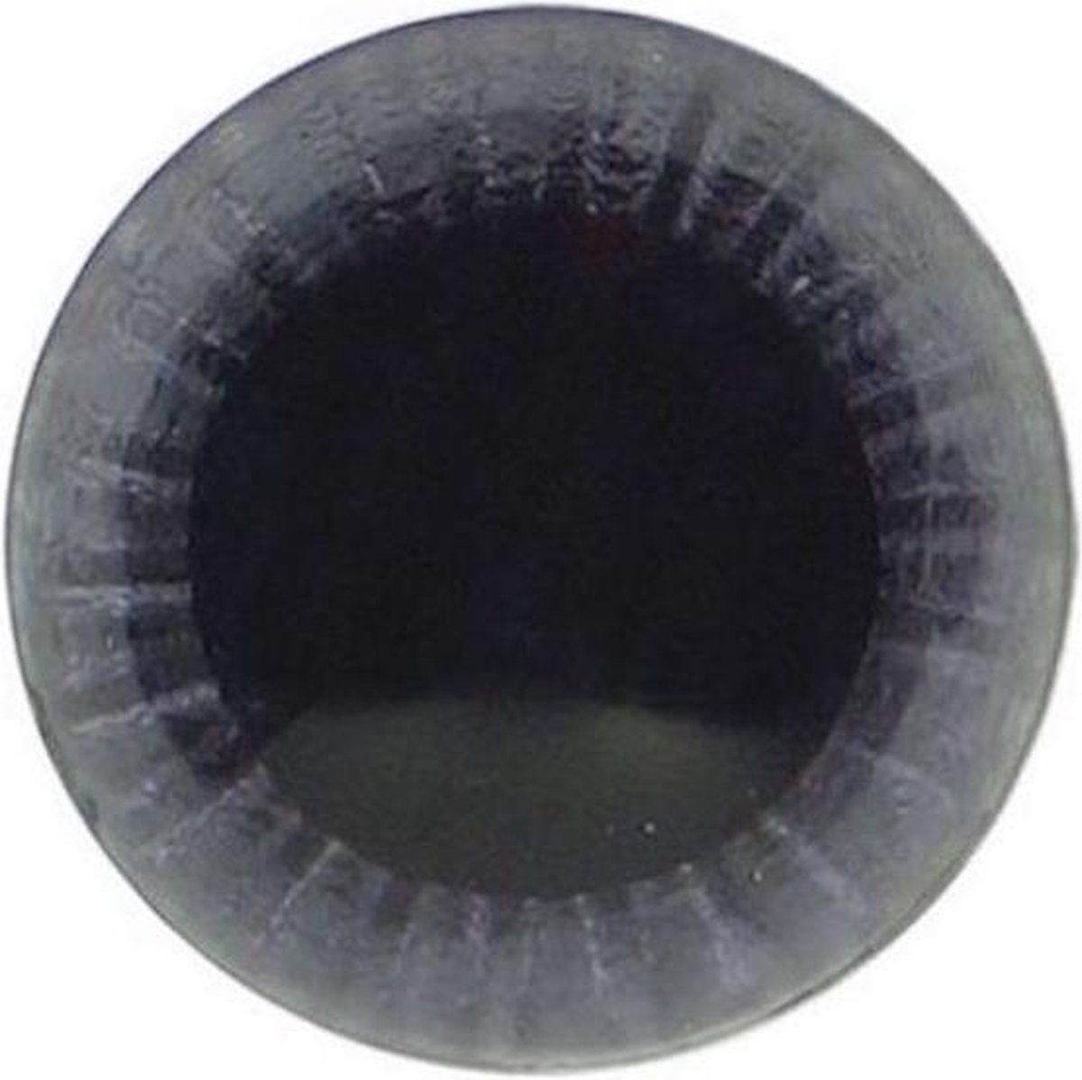 5 paar veiligheidsogen uilen 10mm - zwart/grijs