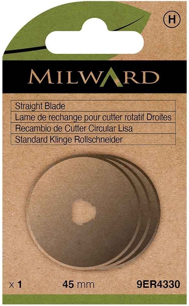 Milward Reservemessen voor rolmessen 45 mm 3 stuks