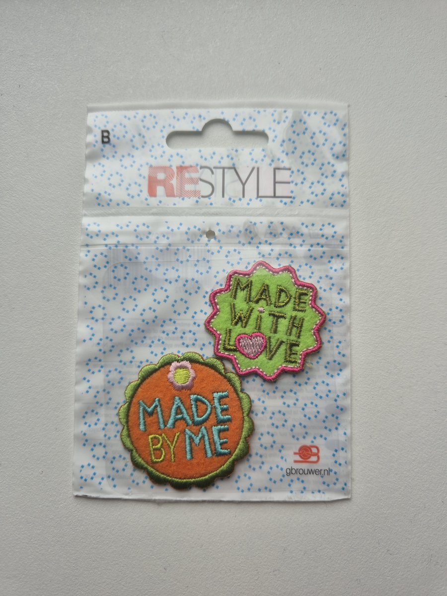 Restyle applicaties Made with love en Made by me