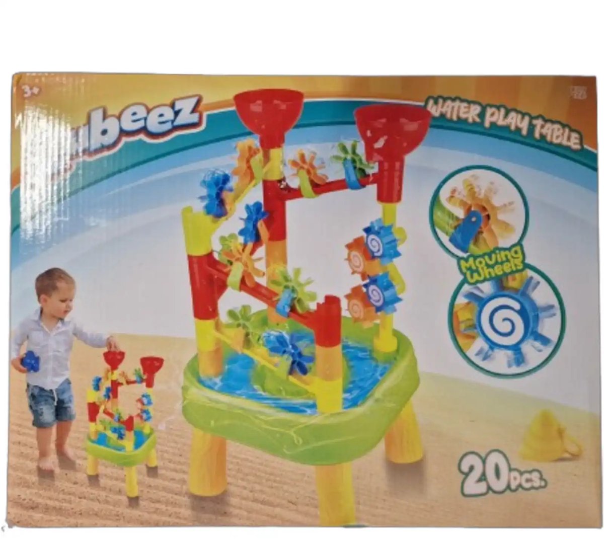 Water speeltafel - 20-delig