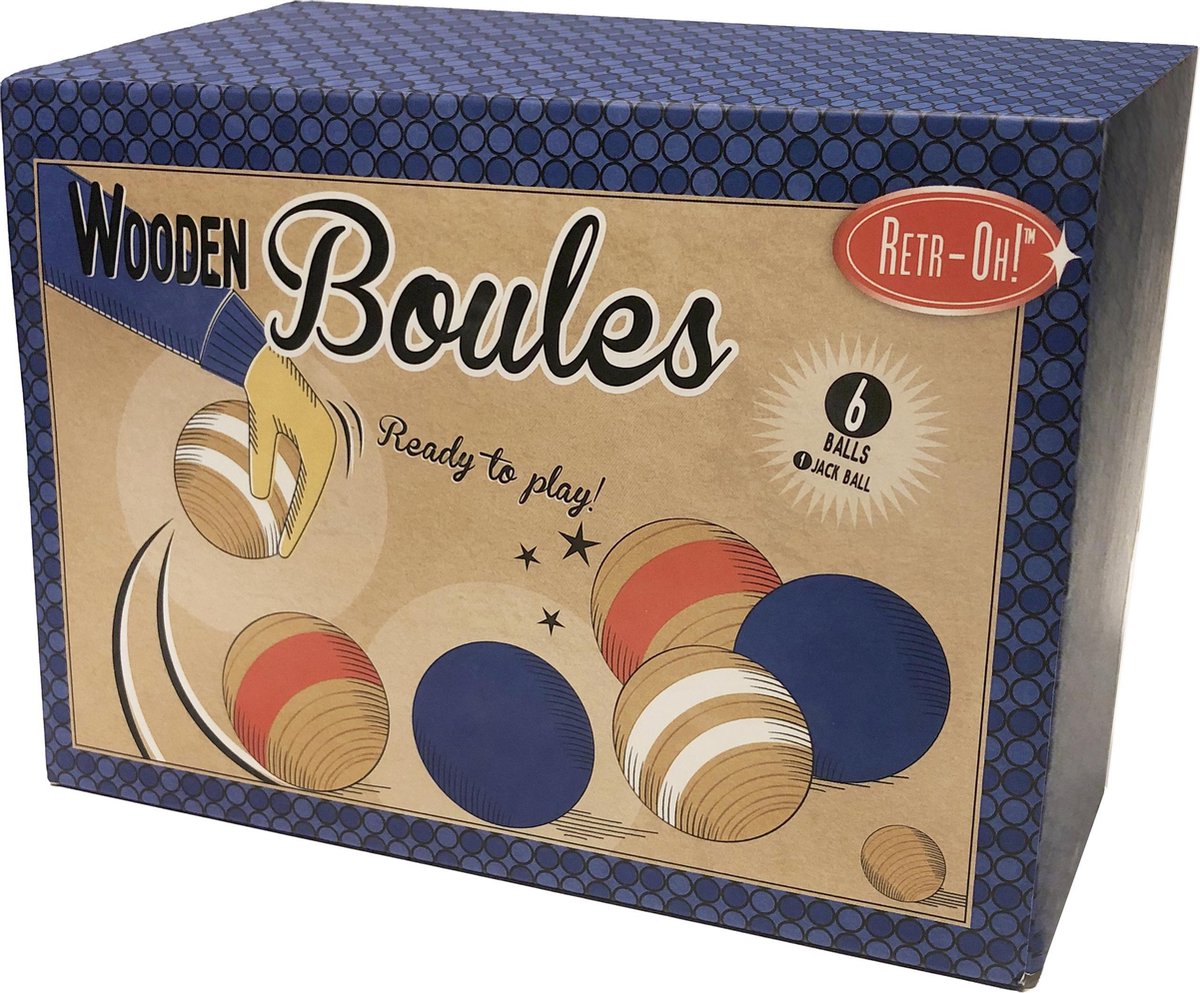 Retr-Oh! Jeu De Boules hout