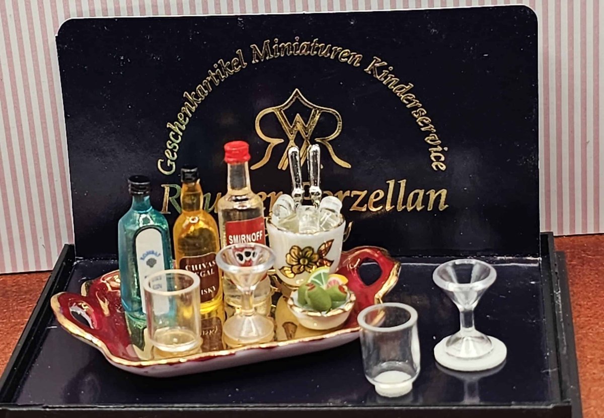 Reutter Appetizer set op dienblad