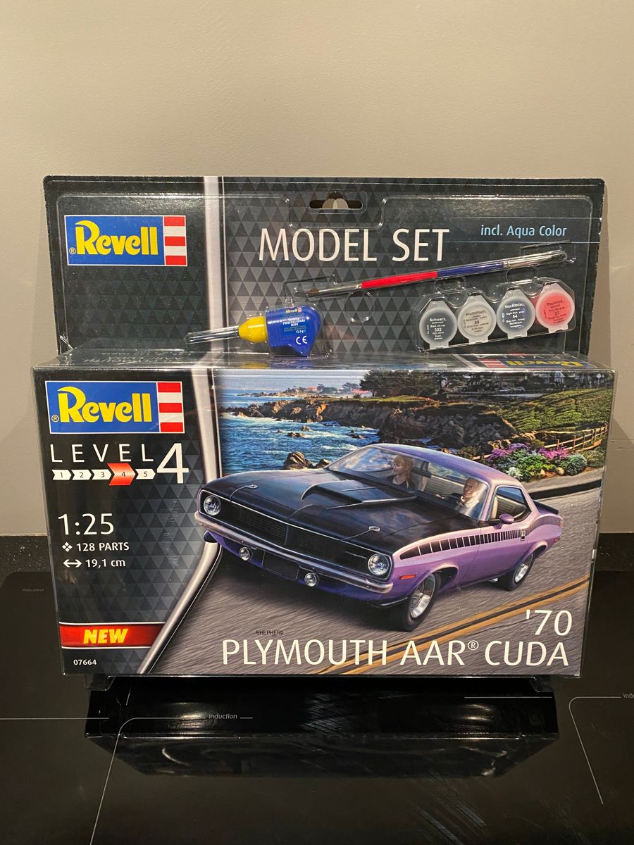 Revell PLymouth AAR Cuda (1970) bouwpakket